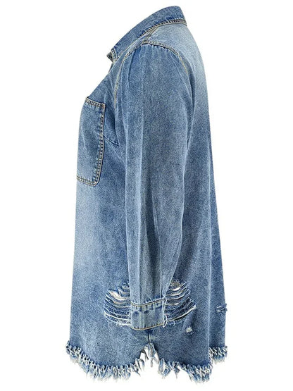 Plus Size Denim Dresses Women Long Sleeve Casual Button Pockets Midi Dress New in Fall Clothes