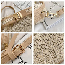 Load image into Gallery viewer, Straw Crossbody Bag For Women New Fashion Small Knitting Tote Bag Bohemian Summer Purse  Handbag
