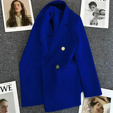 Load image into Gallery viewer, Spring Autumn Women&#39;s Fashion Jacket Chic Elegant Casual Sports Female Suit Coat Korean Jacket
