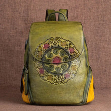 Load image into Gallery viewer, Fashion Backpack Retro Genuine Leather Backpacks For Women
