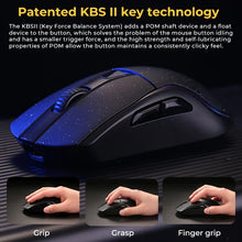 Load image into Gallery viewer, PC Gaming Mouse Tri-mode Connect Bluetooth Wired 2.4G Wireless Mouse with Charging Base
