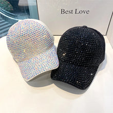 Load image into Gallery viewer, Summer Women&#39;s Baseball Cap Spring Autumn Rhinestone Caps Fashion Personality Street Hiphop Hats
