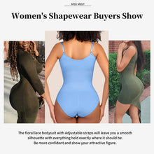 Load image into Gallery viewer, Women Seamless Sleeveless V-Neck Bodysuit Shapewear Tummy Control Sculpting Body Shaper Tank Top
