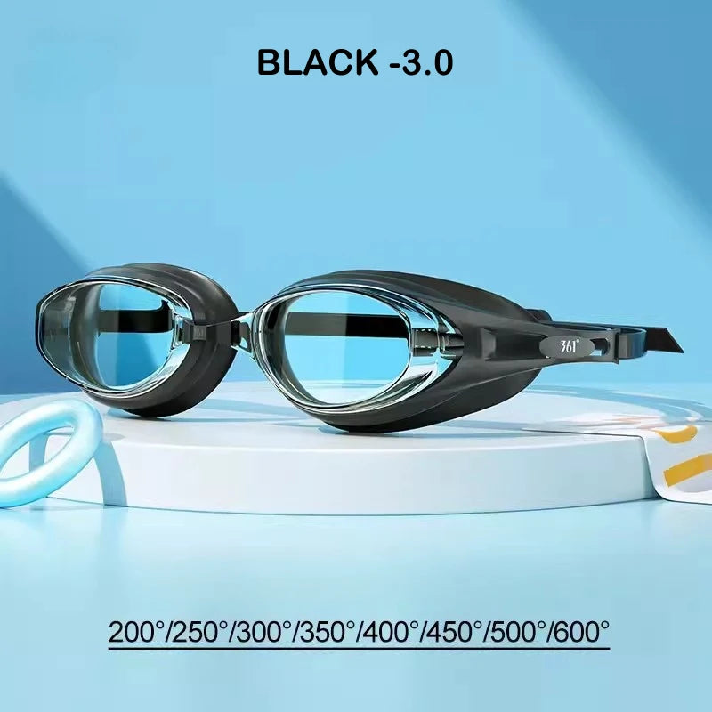 HD Waterproof Anti Fog Professional Swimming Goggles for Men Women Water Sports Eyewear Equipment Diopter