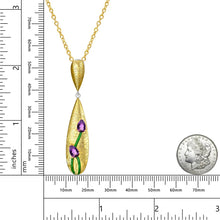 Load image into Gallery viewer, Necklace For Women Pendant Statement Jewelry Natural Gemstone Amethyst Women&#39;s Design New Jewelry High Quality
