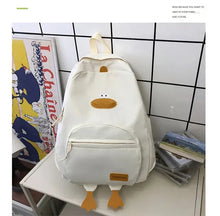 Load image into Gallery viewer, New Cartoon Duck Backpack Designer Cute Travel Bag
