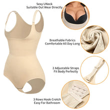 Load image into Gallery viewer, Sexy Bodysuit Women Shapewear Tummy Control Seamless Slimming Underwear Open Bust Full Body Shaper
