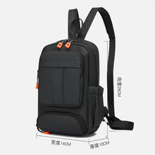 Load image into Gallery viewer, Multifunctional Chest Sling Bag Blocking Sling Backpack Crossbody Chest Bag Daypack for Hiking Travel
