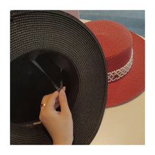 Load image into Gallery viewer, New Elegant Women&#39;s Summer Straw Hat Fashion Derby Beach Sun Hats Holiday Panama Hats
