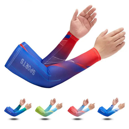 1Pair Arm Sleeves for Sun Protection,Compression Sleeve for Arm Men Women for Cycling Sports Run Basketball