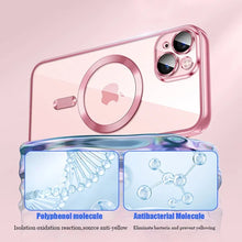 Load image into Gallery viewer, New 16 Series Plating Antiskid TPU Case for iPhone 16 15 14 13  Pro Max Plus Magsafe Magnetic Lens Film Protect Clear Cover
