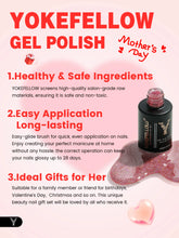 Load image into Gallery viewer, 6/PCS Pastel Pink Glitter Pink Set Spring Summer Gel Polish Soak off for Summer DIY Salon Home Manicure 10ML
