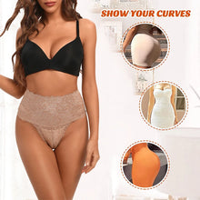 Load image into Gallery viewer, Women Butt Lifter Shapewear Lace T-back High Waist Tummy Control Panties Smooth Waist Trainer Body Shaper Seamless Underwear
