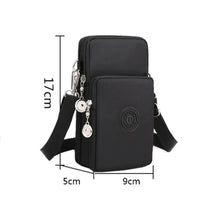 Load image into Gallery viewer, New Women Mobile Phone Bag Nylon Cell Phone Bag Coin Purse Strap Shoulder Bag Small Crossbody Bags
