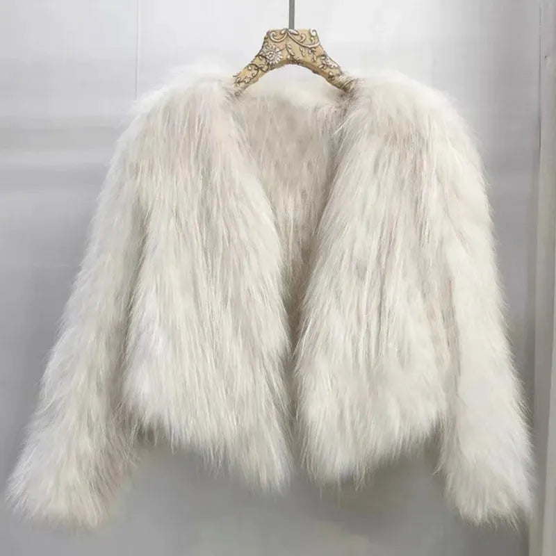 Women's Fur Coat Autumn Winter New Clothing Fur Jacket - Shop & Buy