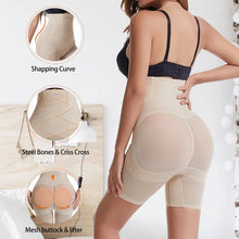 Load image into Gallery viewer, Tummy Control Panties Shapewear Women Butt Lifter Body Shaper High Waist Shorts Slimming Waist Trainer Mesh Underwear
