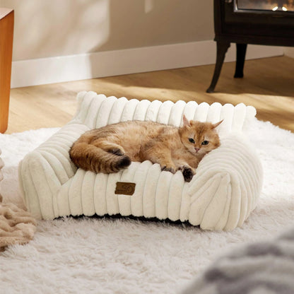 Cats Bed Pet Products for Winter Supplies Warm Puppy Bed Accessories Dog Mat Goods House Beds Houses and Habitats Cushions Thing