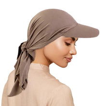 Load image into Gallery viewer, New Instant Hijabs Cap for Women Bonnet Voile Muslim Sun Hats Scarf Wrap Baseball Caps
