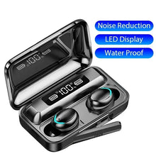 Load image into Gallery viewer, F9 Wireless Earphones LED Dislpaly Binaural TWS Wireless Bluetooth Headset Waterproof Noise Reduction Bluetooth Headphones
