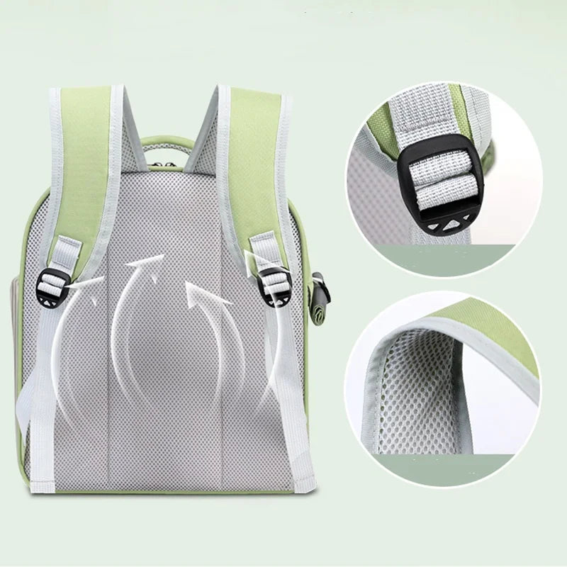 Cat Carriers Cat Backpack Breathable Mesh Dog Backpack Foldable Large Capacity Cat Carrying Bag Outdoor Travel Bag Pet Supplies