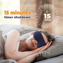 Load image into Gallery viewer, USB Heated Eye Mask Reusable Eye Mask Wireless Eye Massager for Sleeping Eye
