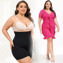 Load image into Gallery viewer, Plus Size Womens Shapewear High Waisted Body Shaper Tummy Control Panties Obesity Slimming Shapers
