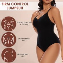 Load image into Gallery viewer, Bodysuit for Women Tummy Control Shapewear Racerback Seamless Sculpting Butt Lifter Body Shaper
