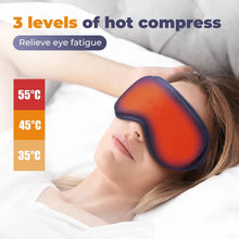 Load image into Gallery viewer, USB Heated Eye Mask Reusable Eye Mask Wireless Eye Massager for Sleeping Eye
