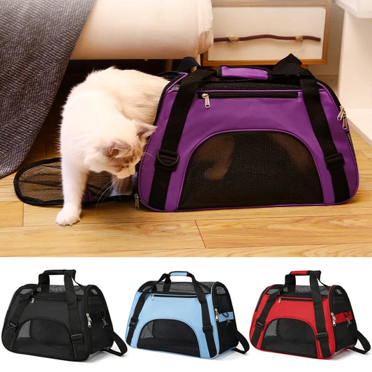 Pet Travel Bag, Airline Approved Luggage Bag, Pet Travel Carry Bag Suitable for Small Dogs, Cats and Puppies, Small Animals