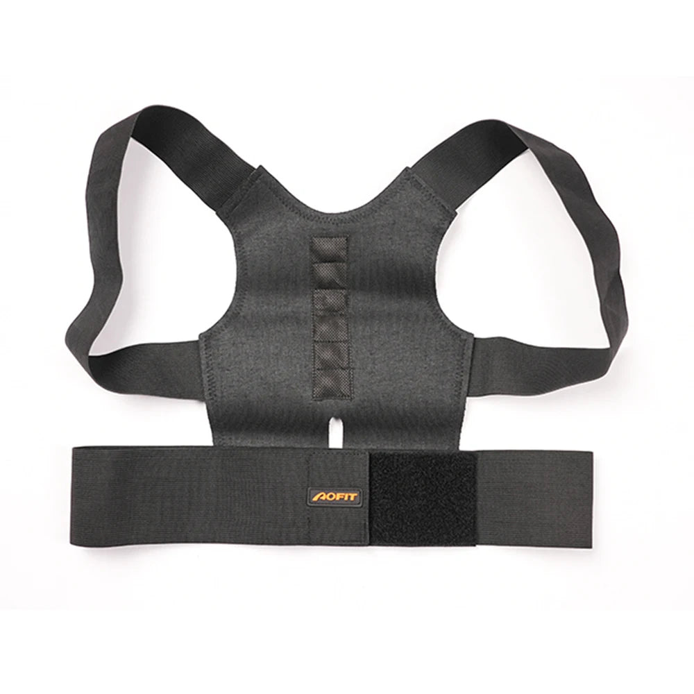 Back Posture Corrector Adjustable Magnetic Shoulder Corrective Therapy Corset Brace Belt Lumbar Support