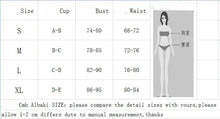 Load image into Gallery viewer, Sexy Micro Bikini Women White Patchwork Drawstring Push Up Swimsuit
