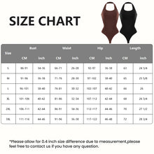 Load image into Gallery viewer, Seamless Bodysuit Women Shapewear Tummy Control Halter Neck Tank Top Backless Body Shaper Thongs Underwear Slim Waist Trainer
