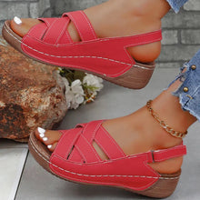 Load image into Gallery viewer, Woman Shoes Sandals Summer Sandals Ladies Elegant Women Shoe Wedge Shoes
