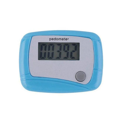 Walking Pedometer Pedometer Waterproof Multifunctional Sports Calorie Counting LCD Display Fitness Equipment