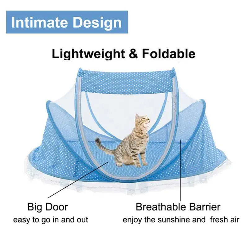 Portable Folding Pet Tent Foldable Outdoor Tent For Pet Cat Outside Playhouse Dog Fence For Camping Dog Playpen Portable Small