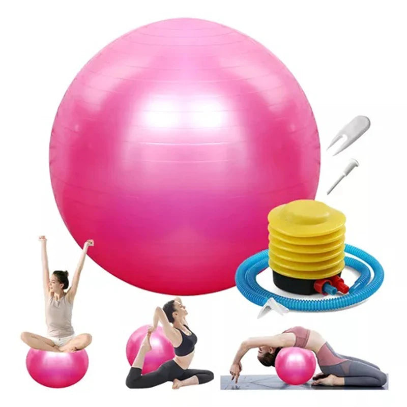 65/75/85cm Balance Ball Yoga & Pilates Accessories Home Fitness Equipment Pregnant Women Rehabilitation Exercise Yoga Ball