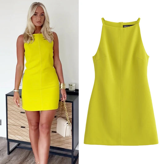 Fashion Summer Dresses Womens Dresses Bodycon Sleeveless Mini Dress