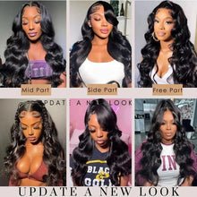 Load image into Gallery viewer, 180% Body Wave Glueless Wig Human Hair Ready To Wear 5x5 Lace Closure Human Hair Wigs For Women
