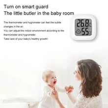 Load image into Gallery viewer, LCD Digital Thermometer Hygrometer Indoor Room Electronic Temperature Humidity Meter Sensor Gauge Weather Station For Home
