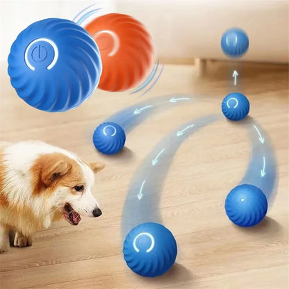 Smart Dog-Cat Toy Ball Electronic Interactive Pet Toy Moving Ball USB Automatic Moving Bouncing for Puppy Birthday Gift Cat Products