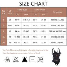 Load image into Gallery viewer, Lace Thongs Bodysuit Shapewear Women Seamless Full Body Shaper Slimming Waist Tummy Control Underwear
