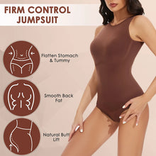 Load image into Gallery viewer, Tummy Control Shapewear Racerback Top Women Thongs Bodysuit Seamless Sculpting Body Shaper
