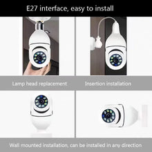 Load image into Gallery viewer, E27 Surveillance Camera Full Color Night Vision Automatic Human Tracking HD Zoom Family Security Monitor Protector Wifi Camera
