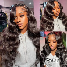 Load image into Gallery viewer, 34 32In Body Wave Human Hair Lace Frontal Wigs 13x4 13x6 Transparent Lace Front Wig For Women 6x4 5x5 Glueless Wig Human Hair
