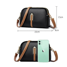 Load image into Gallery viewer, 100% Genuine Leather Shoulder bag Women Handbag Designer Cowhide Flap Bag Luxury Women&#39;s Messenger Bags
