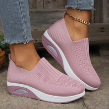 Load image into Gallery viewer, Women Walking Shoes Air Cushion Non Slip Orthopedic Shoes Ladies Platform Mules Breathable Wedge Female Sneakers
