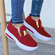 Load image into Gallery viewer, Women Platform Shoes Casual Slip on Shoes Fashion Loafers Ladies Sneakers
