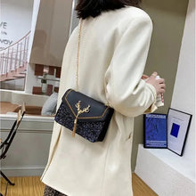 Load image into Gallery viewer, Trendy Shoulder Bags Small Square Messenger Bag Women  Female Handbag Phone Purse Pu Leather Crossbody Flap Bag
