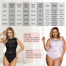 Load image into Gallery viewer, Big Size Lace Bodysuit Women Top Sexy Female Jumpsuits Lingerie Underwear
