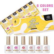 Load image into Gallery viewer, 3/6PCS Gel Nail Polish Set Macaroon Color Gel Semi Permanent UV Led Varnish Nail Art Design Soak Off Nail Gel Set
